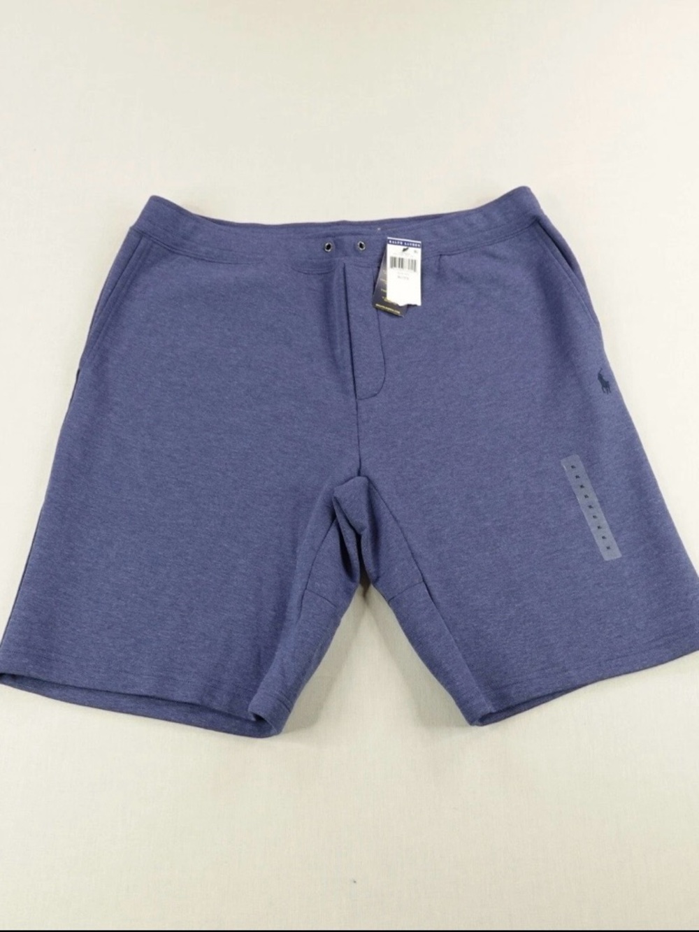 Polo Ralph Lauren Shorts Mens XL Blue Heather Sweats Lounge Joggers Pony NEW